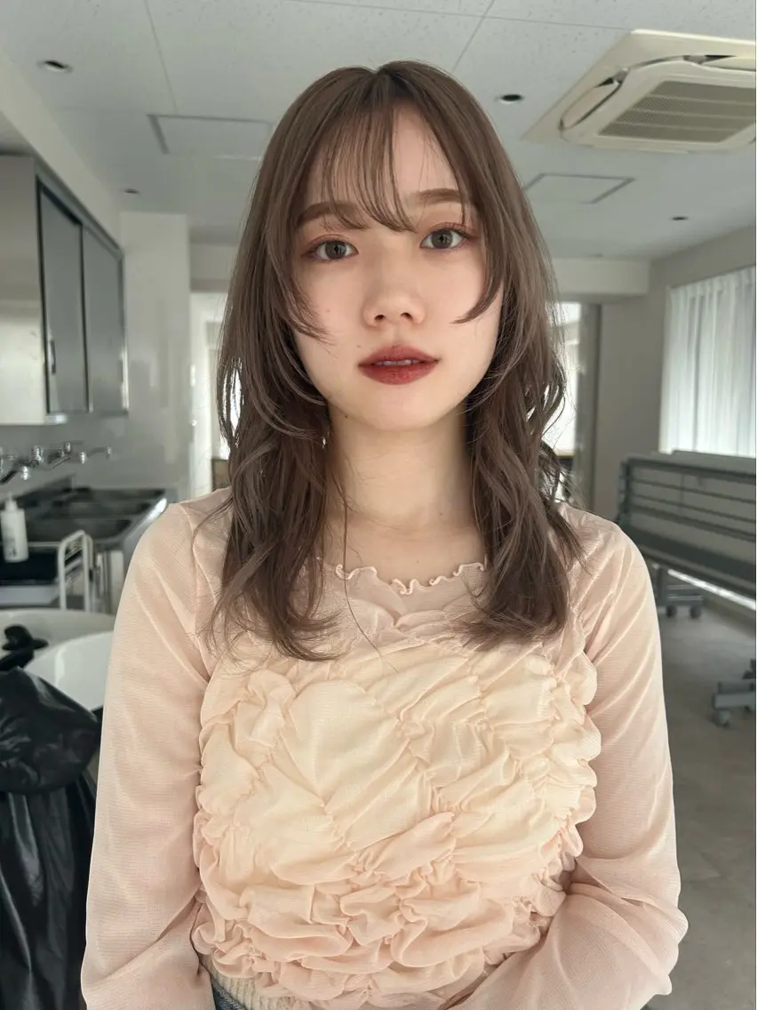 セミロング ♡FERIA桃山台 サイトウ ユウ♡のヘアスタイル