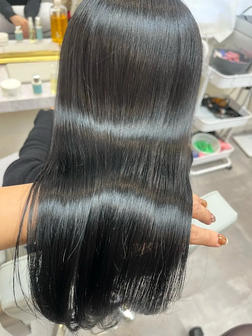 【乾かすだけでまとまる】似合わせカット+アミノ酸縮毛矯正※口コミ投稿サービスあり🙆‍♀️の写真