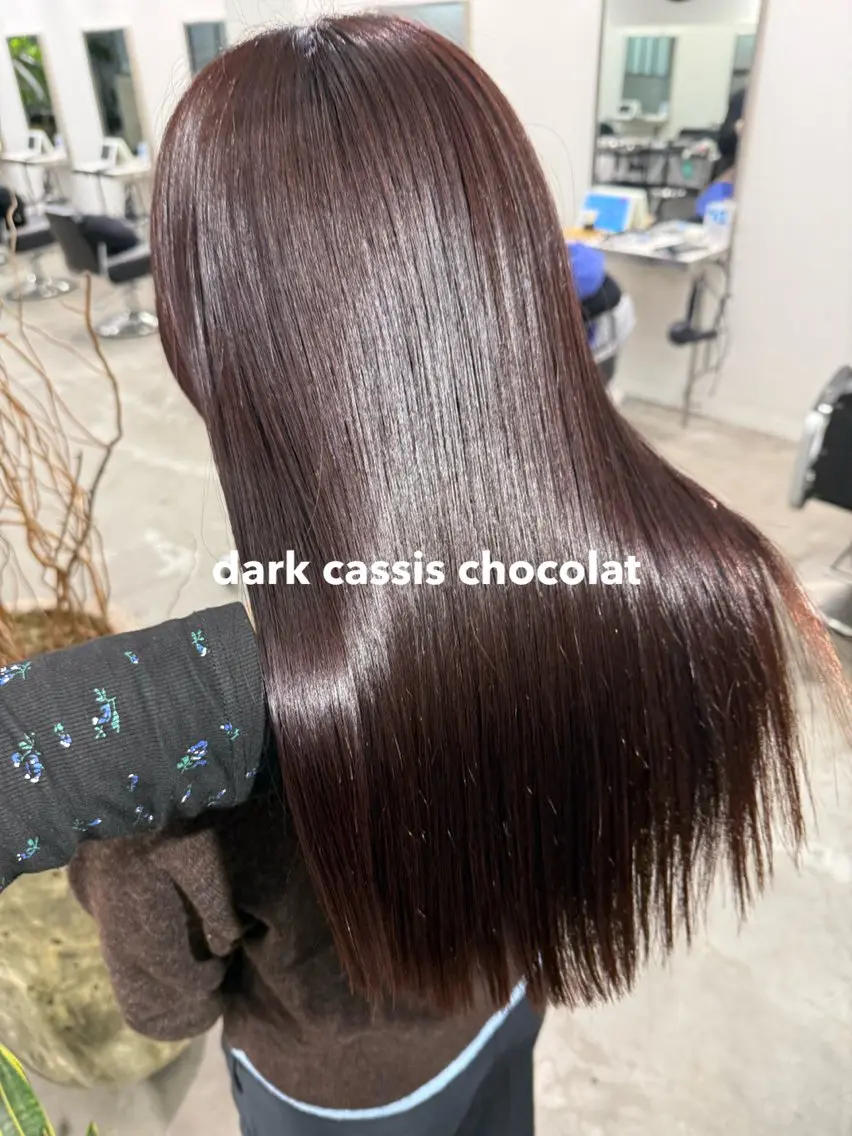 カラー 縮毛矯正🎀髪質改善 /透明感カラー🎼のヘアスタイル