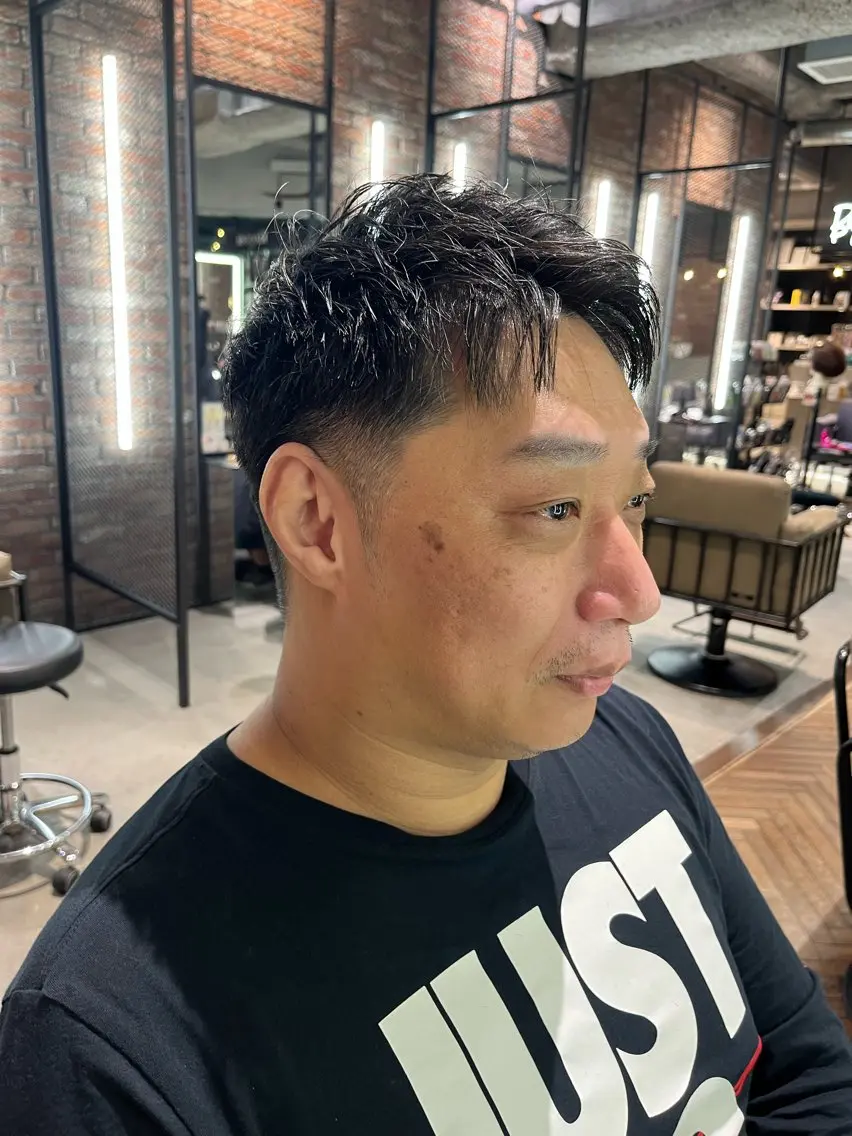 メンズ カット 志賀 楓のヘアスタイル