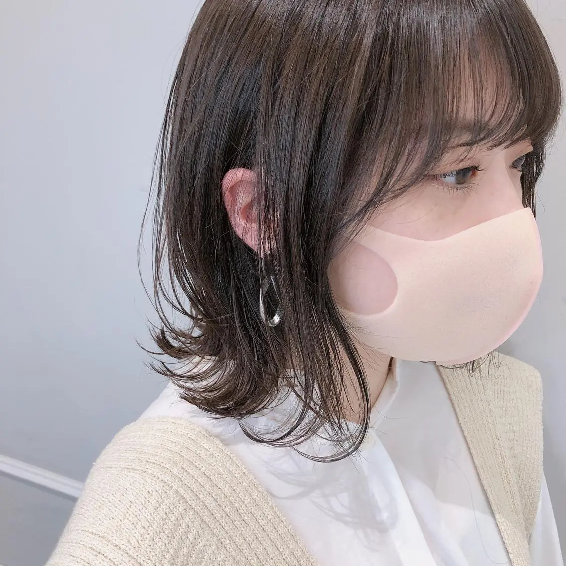 ミディアム 似合わせ艶髪カラー ❤️ハダユミのヘアスタイル