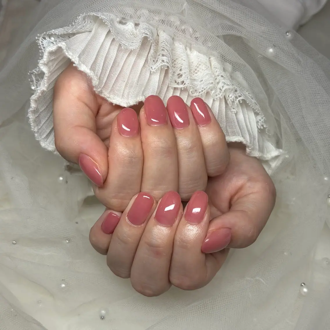 ネイル オフィスネイル ワンカラーネイル シンプルネイル ハンドネイル sissy moeのネイルデザイン