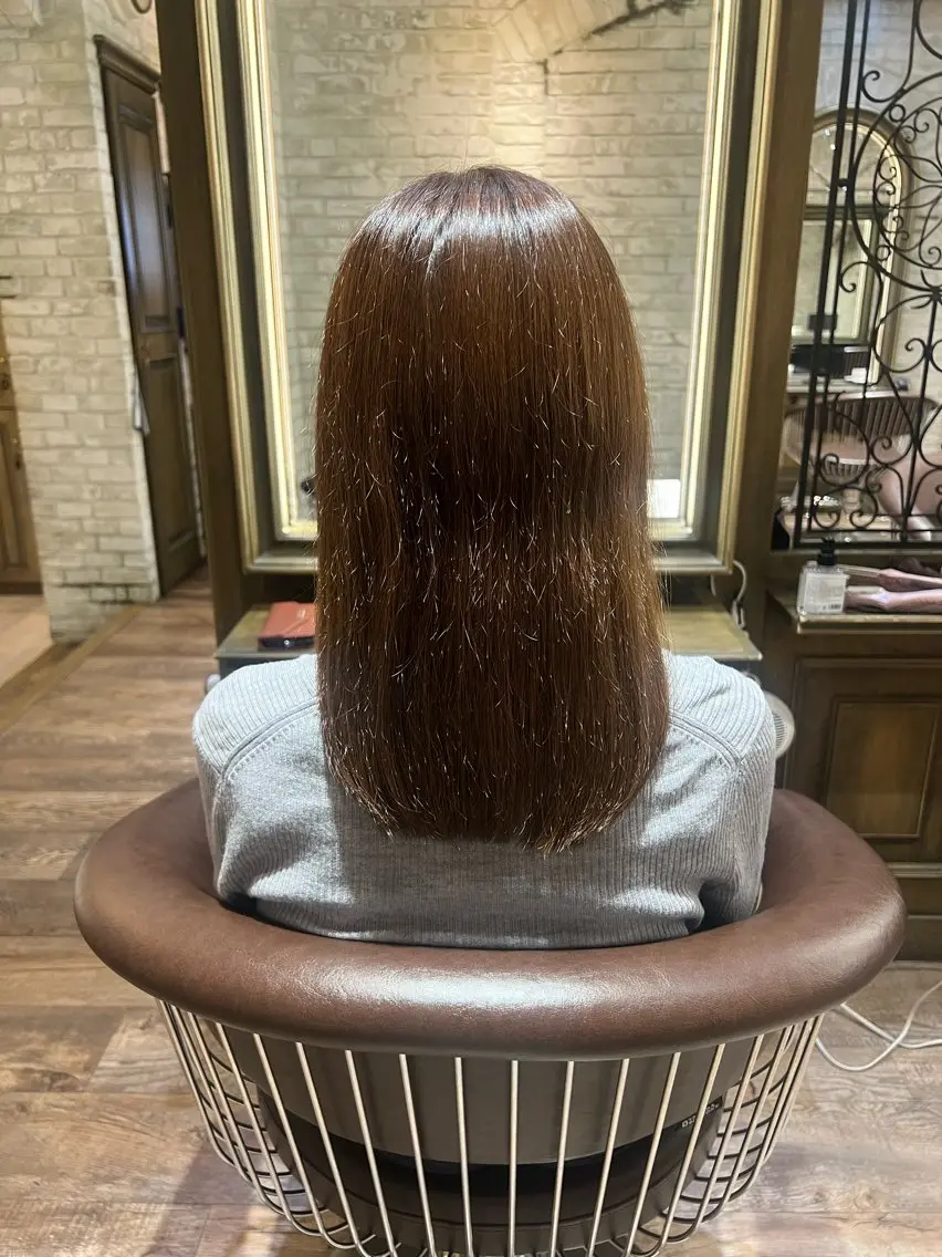 セミロング カット cloe仙台🌈 ヨネザワ アレンのヘアスタイル