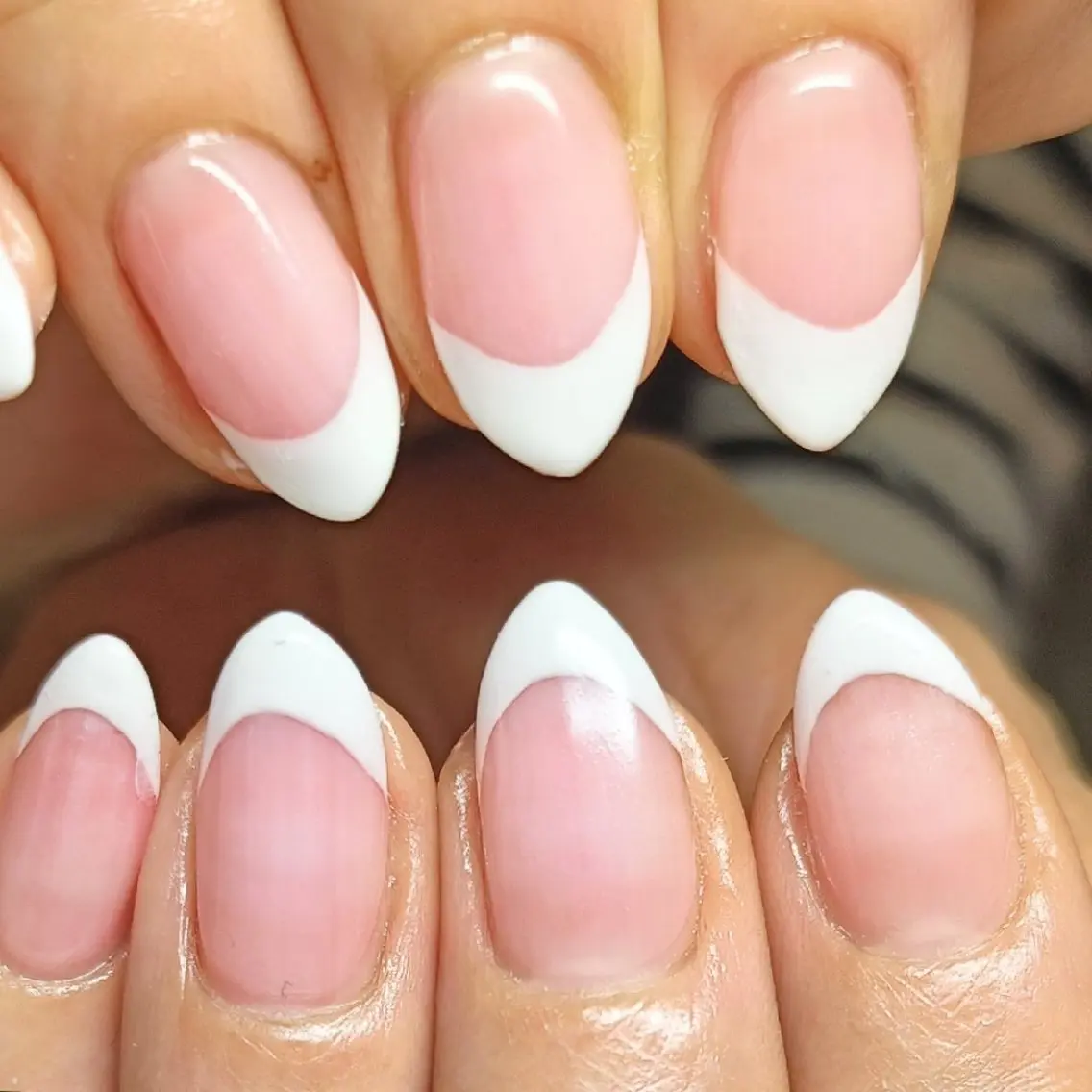ネイル 卒業式 深爪矯正/爪育成ケア manie nailのネイルデザイン