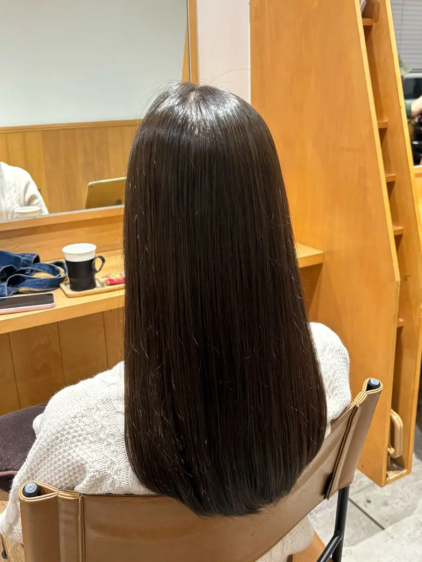 ロング カット ヘアカラー トリートメント 【Amphi Tokyo】宮原のヘアスタイル