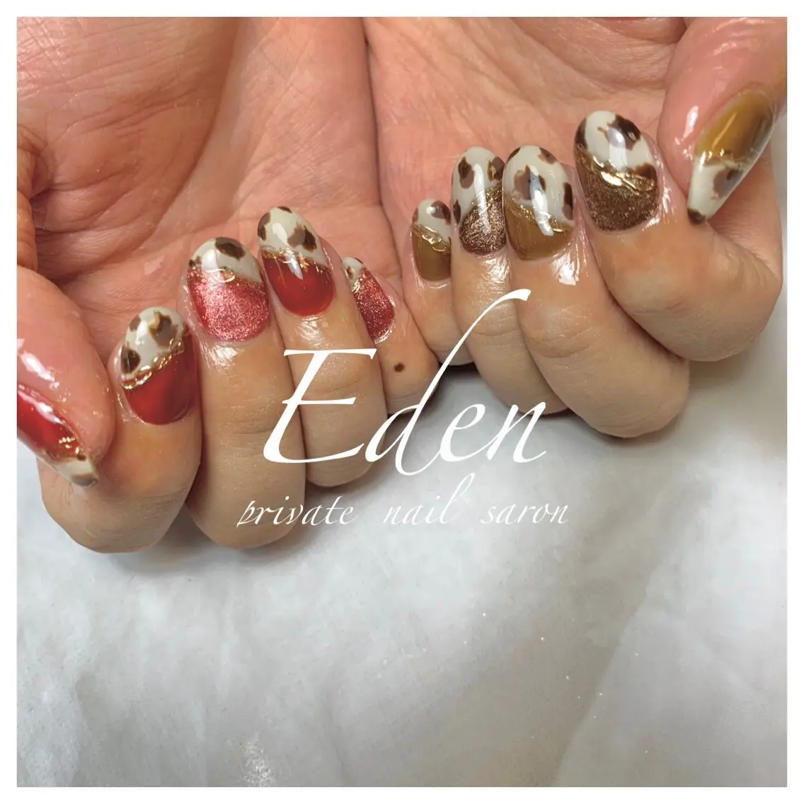 ネイル 持ち込み Eden ♾️のネイルデザイン