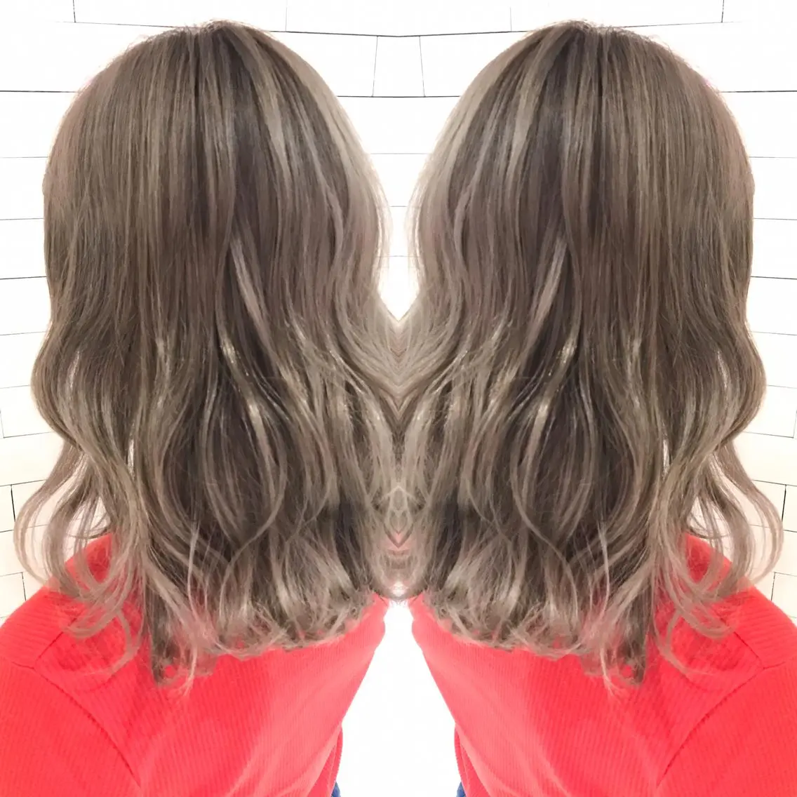 ミディアム カラー ベージュカラー カット ヘアカラー トリートメント 🧡ショートの達人 🧡SHOのヘアスタイル
