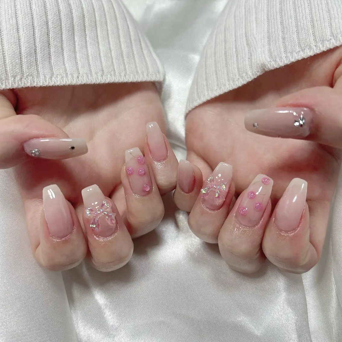 ネイル アートネイル 持ち込み スカルプネイル シンプルネイル ハンドネイル フットネイル Adite nailのネイルデザイン