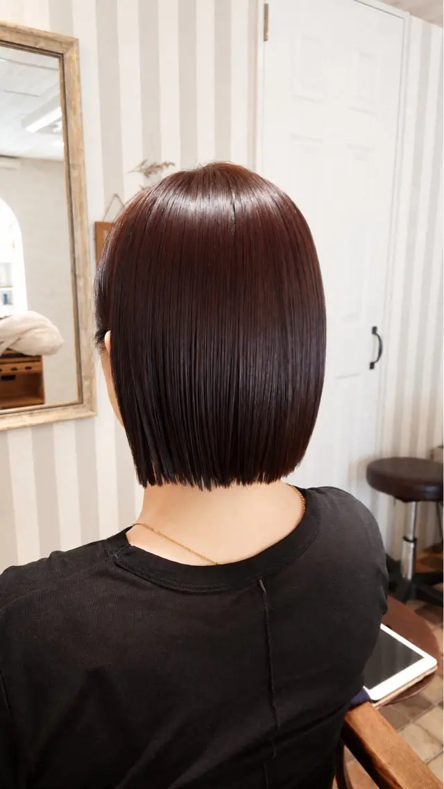 abe mikaのヘアスタイル