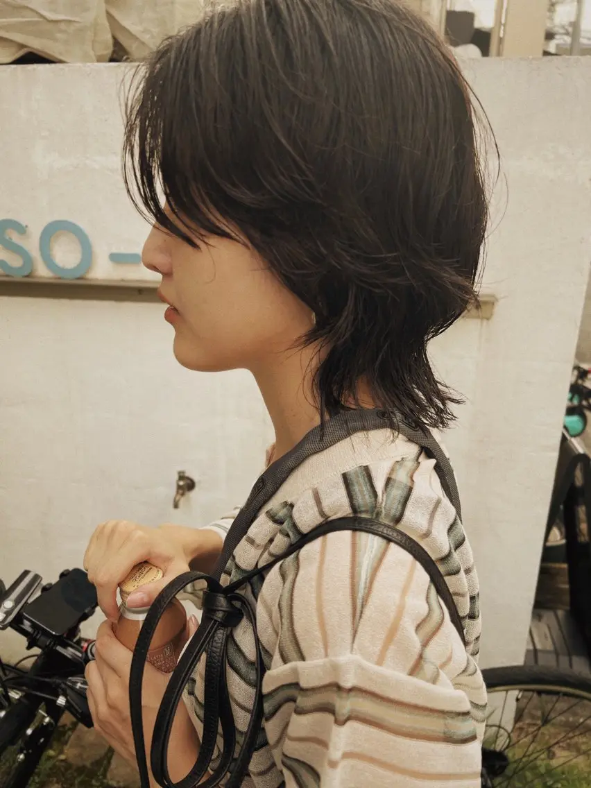 ミディアム 小林 明彦のヘアスタイル
