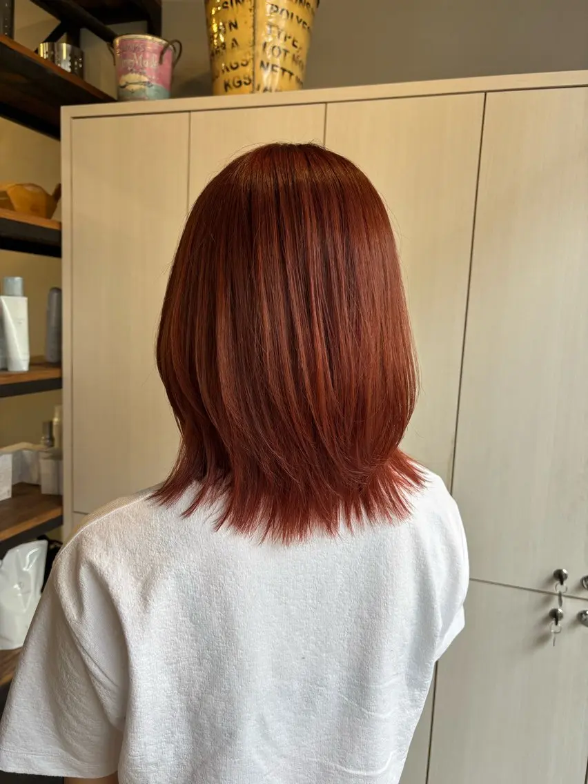 カラー ヘアカラー きむら なみか🪐のヘアスタイル