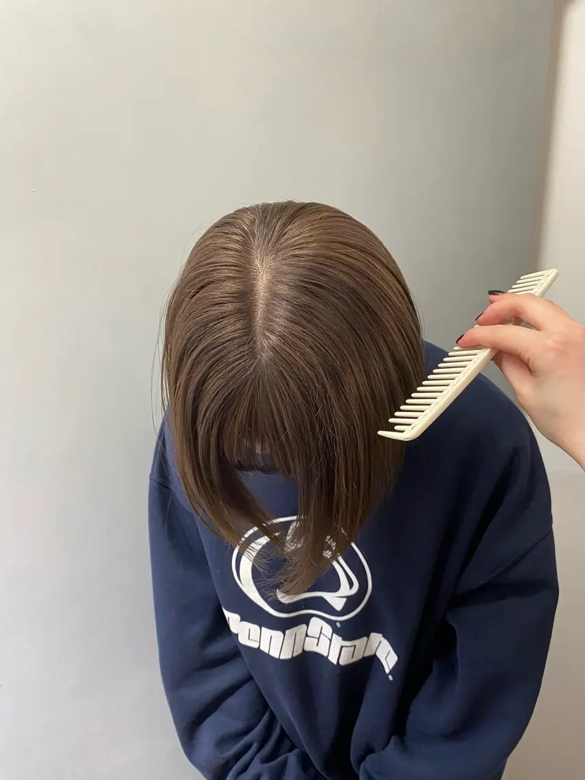 ショート ぱつっとボブ/ ボブ特化/タッセルのヘアスタイル