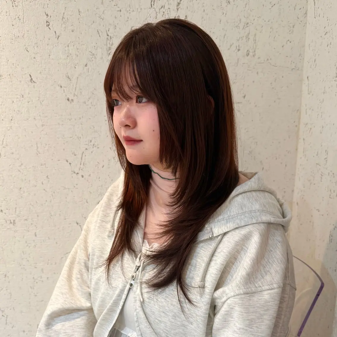 ロング カラー パーマ ブリーチ ブリーチなしカラー カット ヘアカラー 縮毛矯正 トリートメント mai / linoah˚✧のヘアスタイル