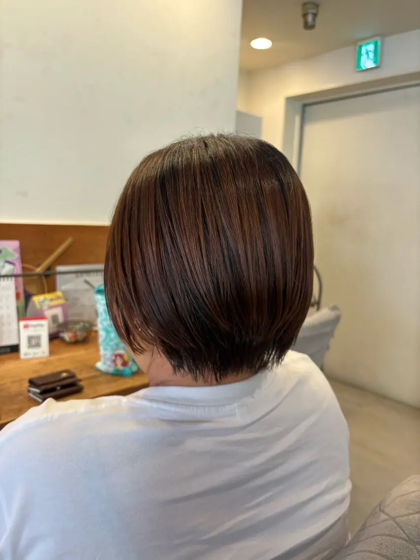 ショート カット 縮毛矯正 チヒロ /モデル募集中🦕のヘアスタイル