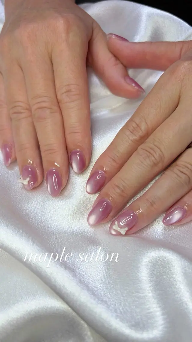 ネイル ハンドネイル Maple saronのネイルデザイン