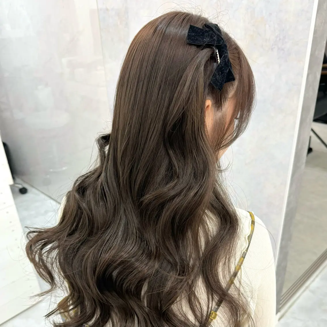 【🌀台風割🌀】ワンカラー➕高保湿トリートメント🥀🤍ྀིの写真