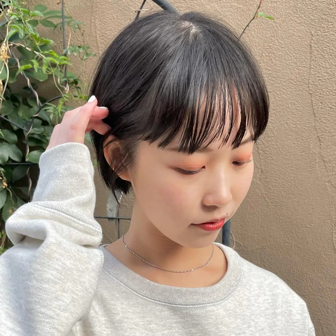 ショート カラー ショートヘア カット ヘアカラー トリートメント ブリーチ😼 ボブ✍️レイヤーのヘアスタイル