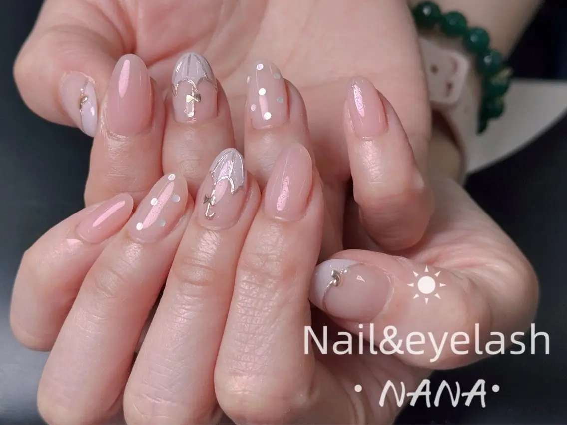 ネイル ハンドネイル ハンドケア Nail&Eyela sh Nanaのネイルデザイン