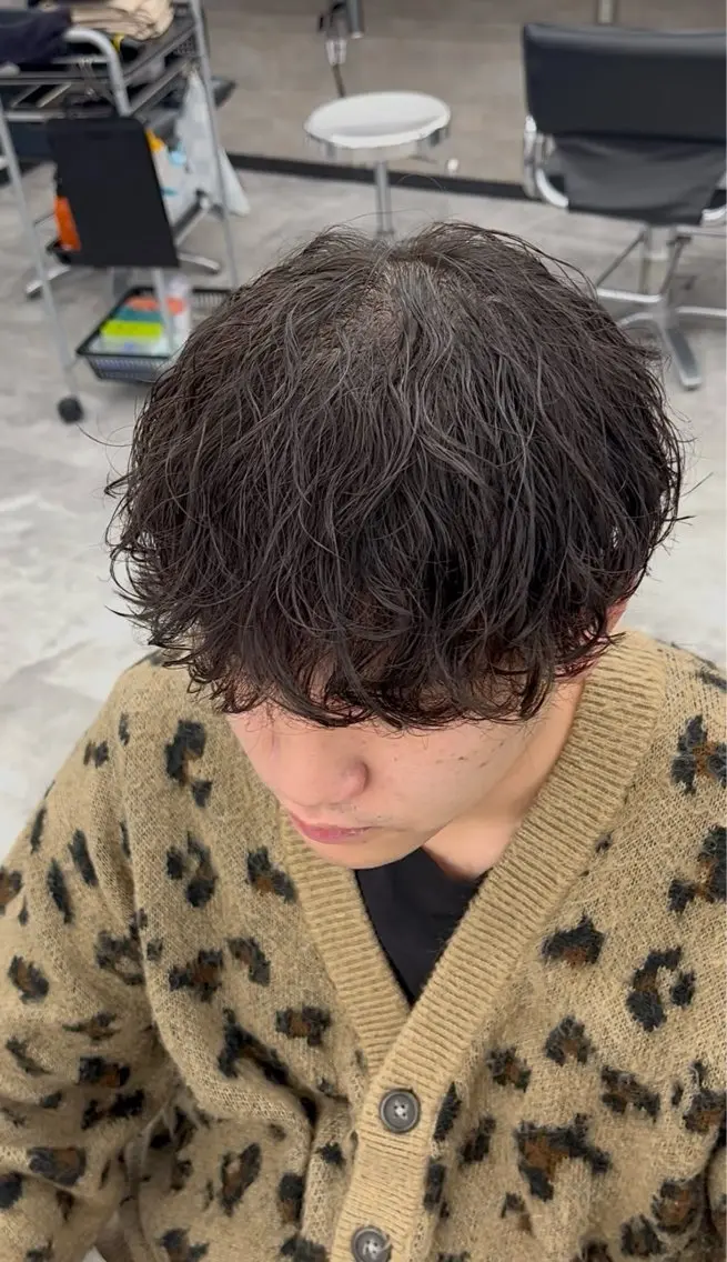 パーマ メンズ メンズパーマ Seira 札幌メンズサロンのヘアスタイル