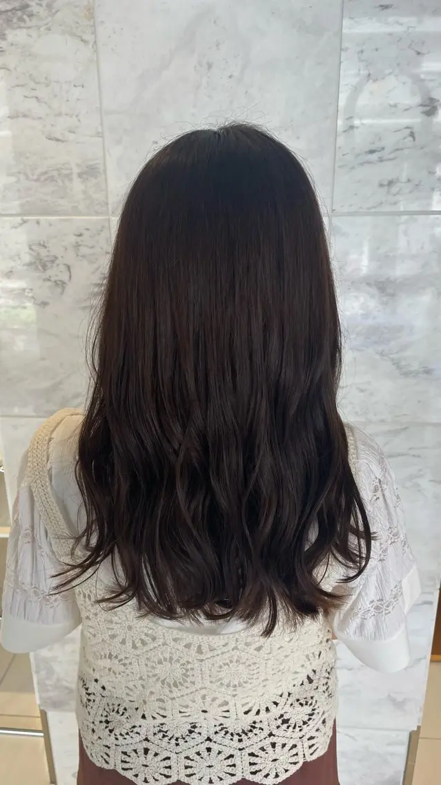 セミロング カラー レディースカット募集 ✨HINAKAのヘアスタイル