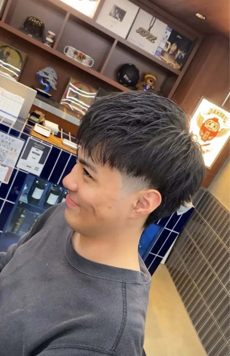 【カット✂️+シャンプー】ウルフ、マレットヘアなど、襟足ありのスタイルのみ⚠️の写真