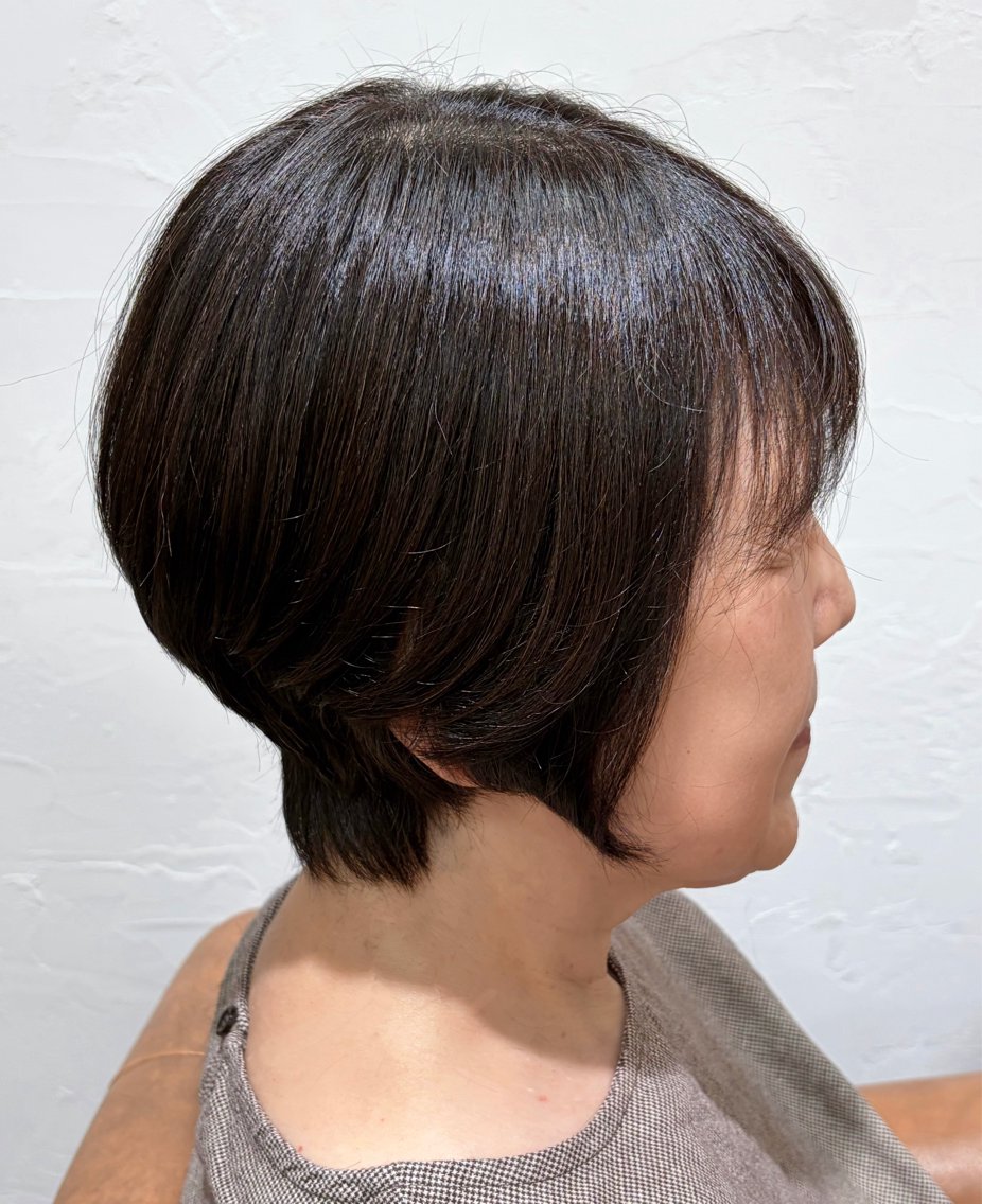 ショート ショートヘア 森 彩由奈のヘアスタイル