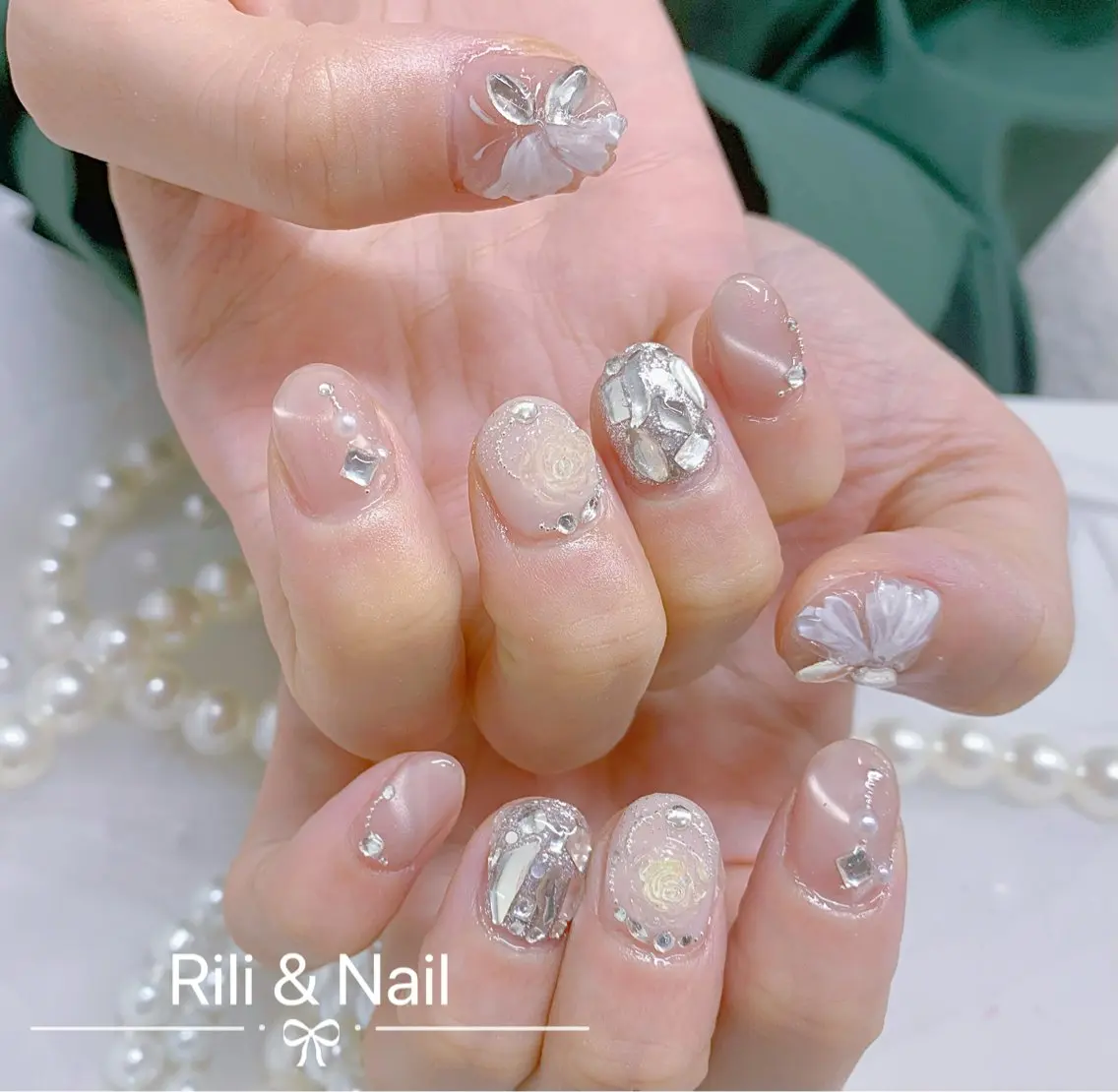 ネイル ハンドネイル Rili 🍀 リリ ネイル サロンのネイルデザイン