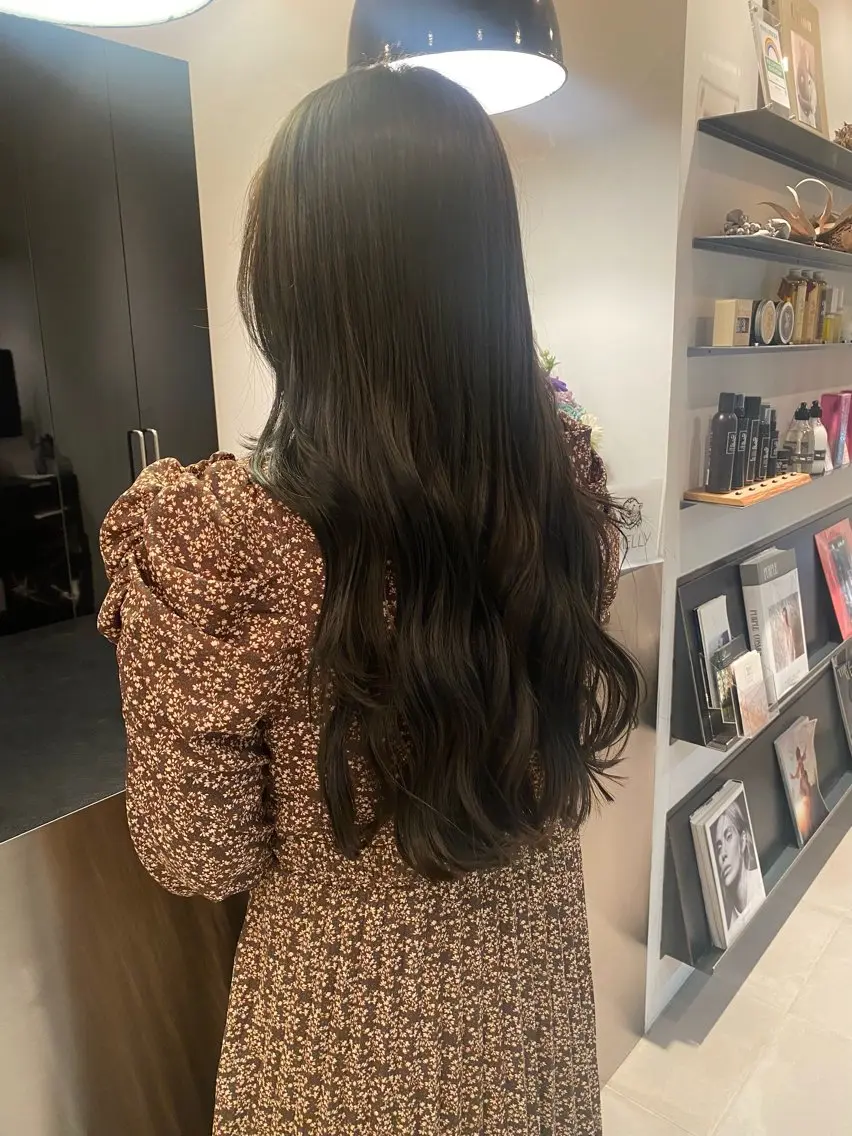 ロング カラー saku 🎀🫧のヘアスタイル