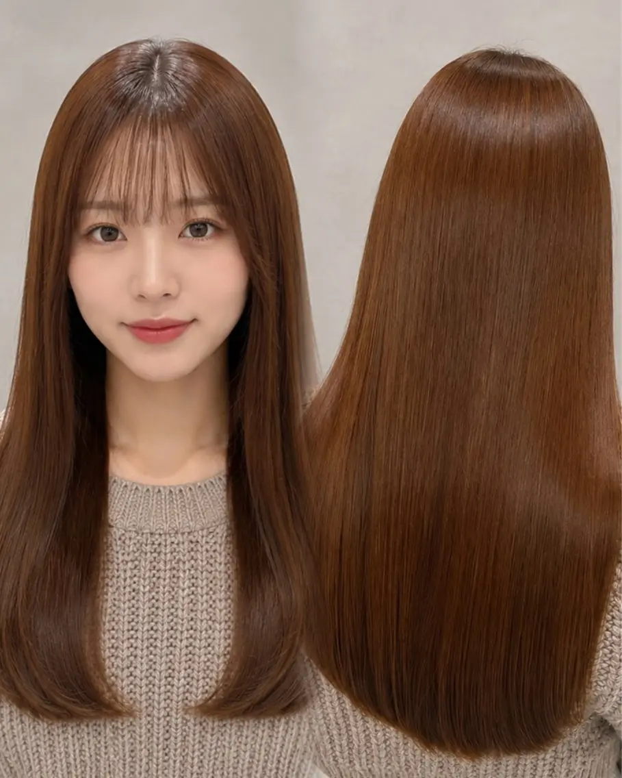 ロング カラー 透明感カラー ヘアカラー 透明感カラー💎 アレンジ🩰Rimiのヘアスタイル