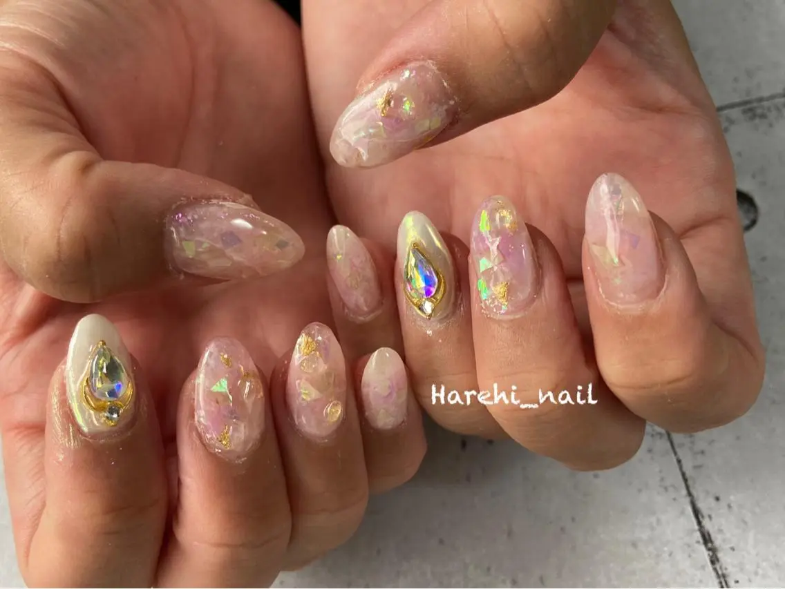ネイル ハンドネイル Harehi_ nailのネイルデザイン