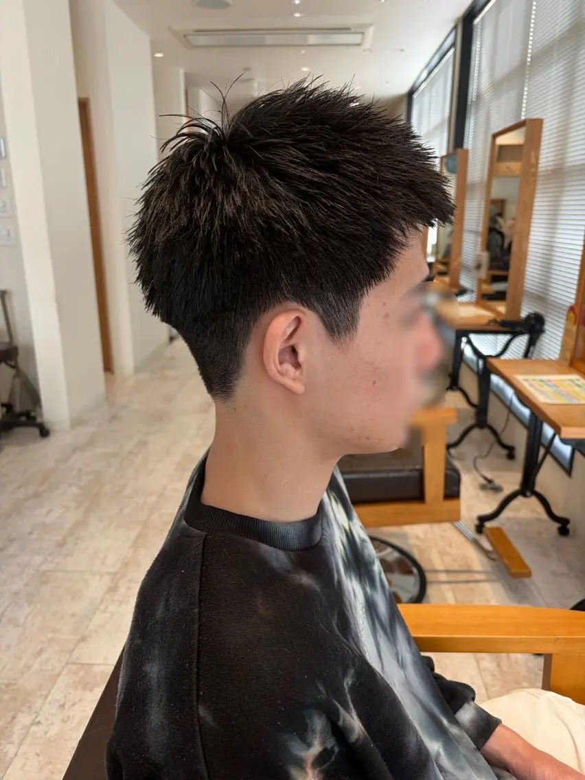 中高生カット(メンズ限定)の写真