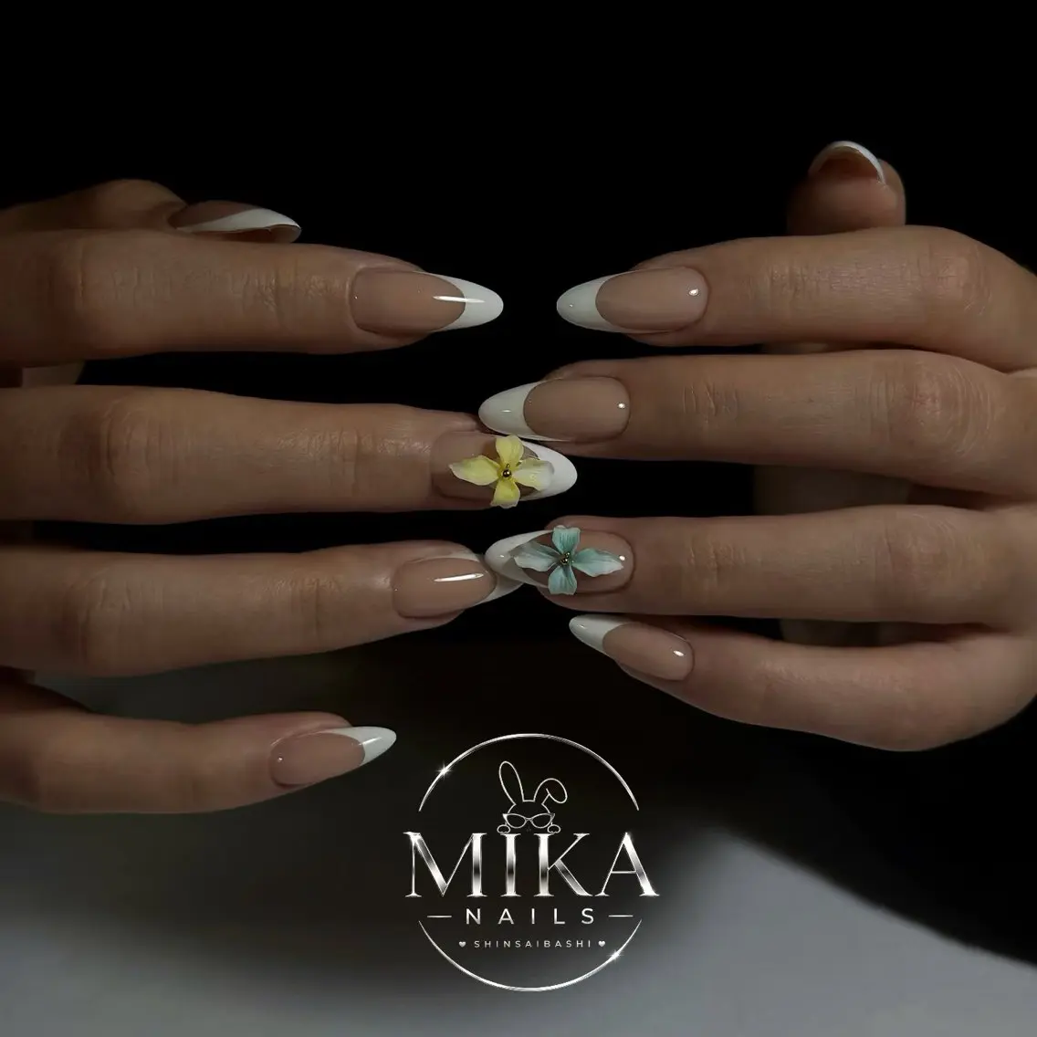 ネイル キラキラネイル 韓国ネイル 持ち込み シンプルネイル ハンドネイル ハンドケア Mika Nails 心斎橋のネイルデザイン