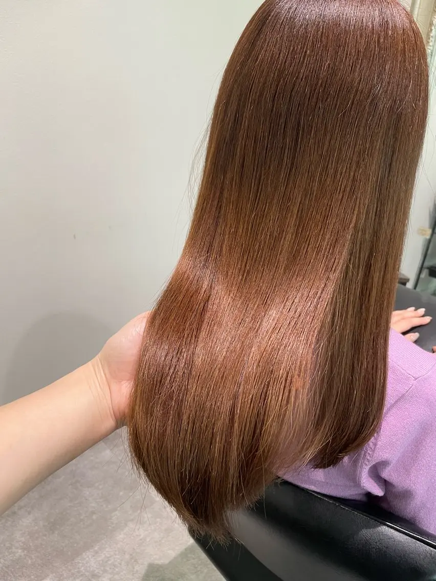 【ご新規様限定】カット+髪質改善カラー🩵♡の写真