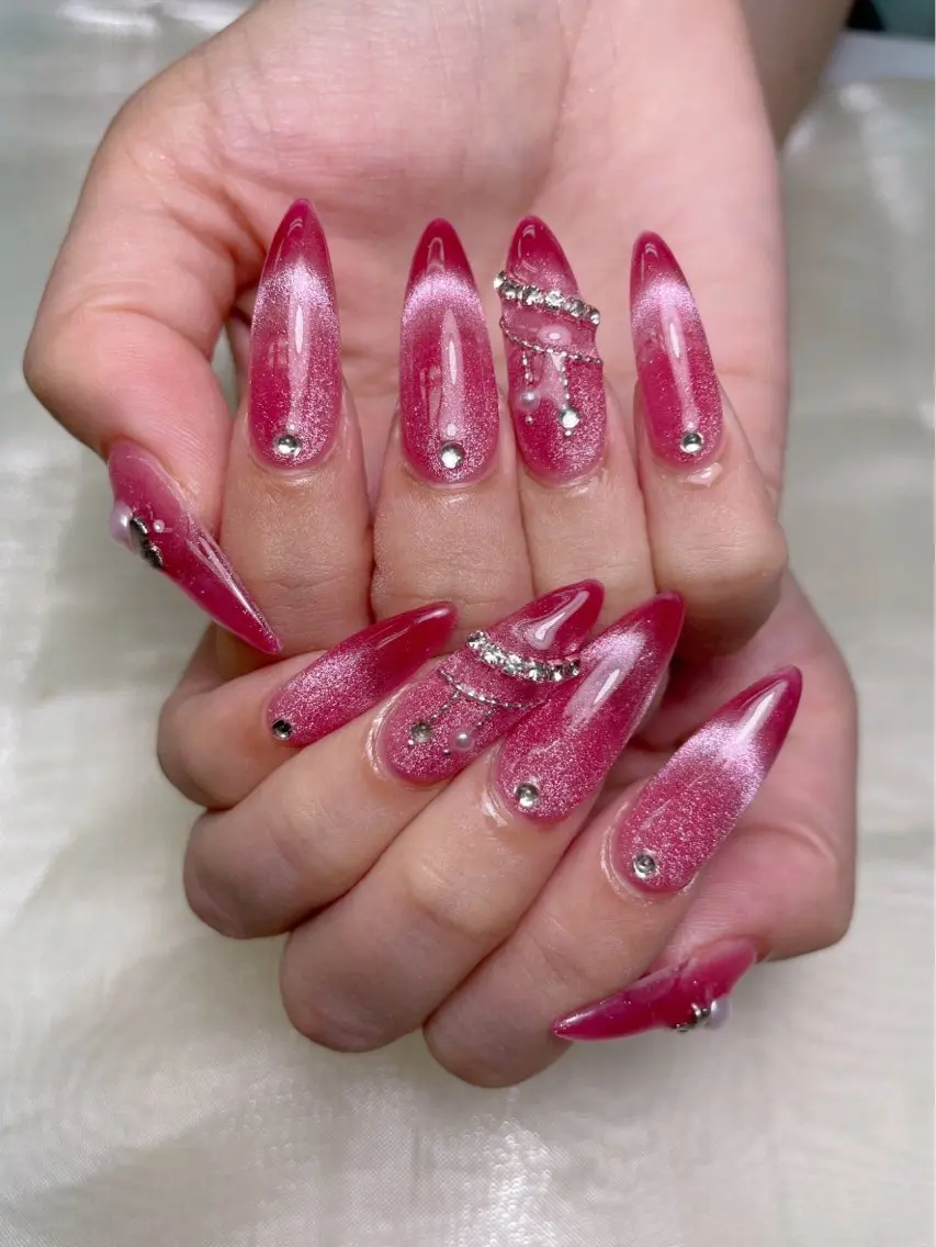 ネイル スカルプネイル ネイルチップ ハンドネイル lucky nail 歌舞伎町のネイルデザイン