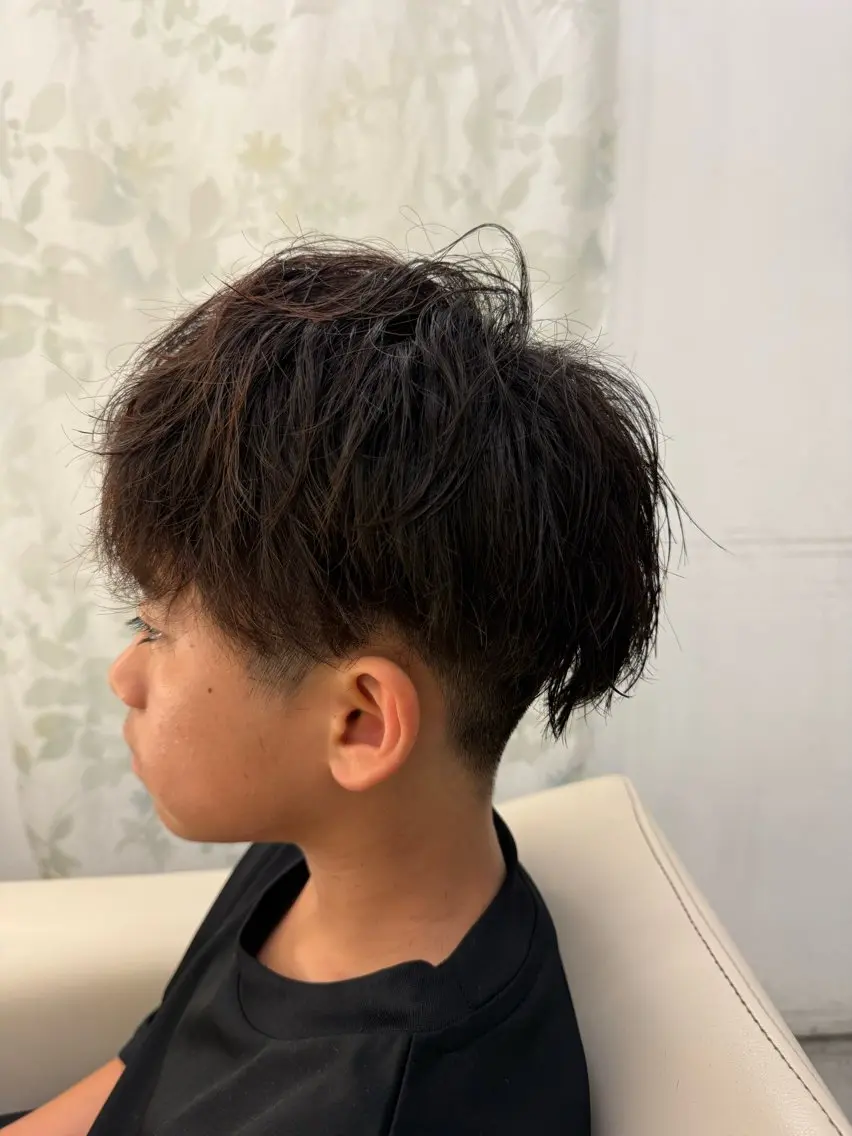 キッズ カット 木村 太偉至のヘアスタイル