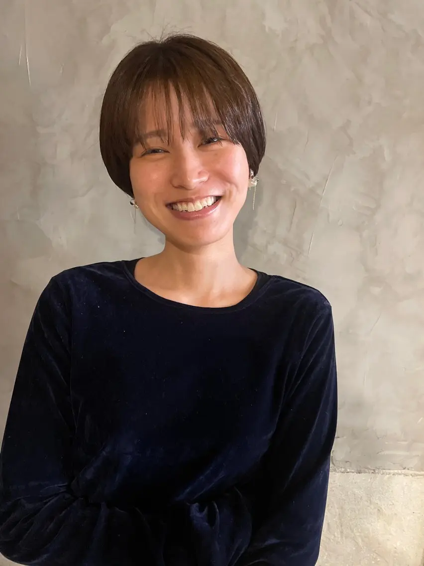 ショート カラー ショートヘア カット ヘアカラー トリートメント ayane⭐️ボブ・ ショート・パーマのヘアスタイル