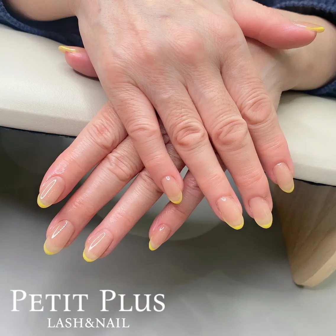 ネイル フレンチネイル ハンドネイル Petit Plus YUUKAのネイルデザイン
