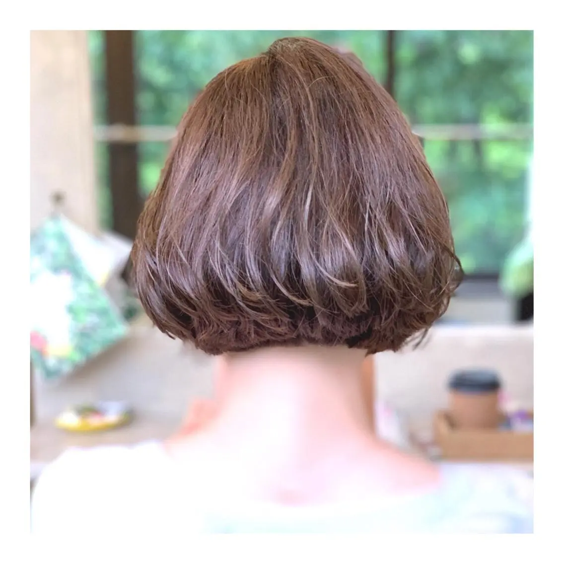 ショート カラー ヘアアレンジ 🌻あいり merci.🌻のヘアスタイル
