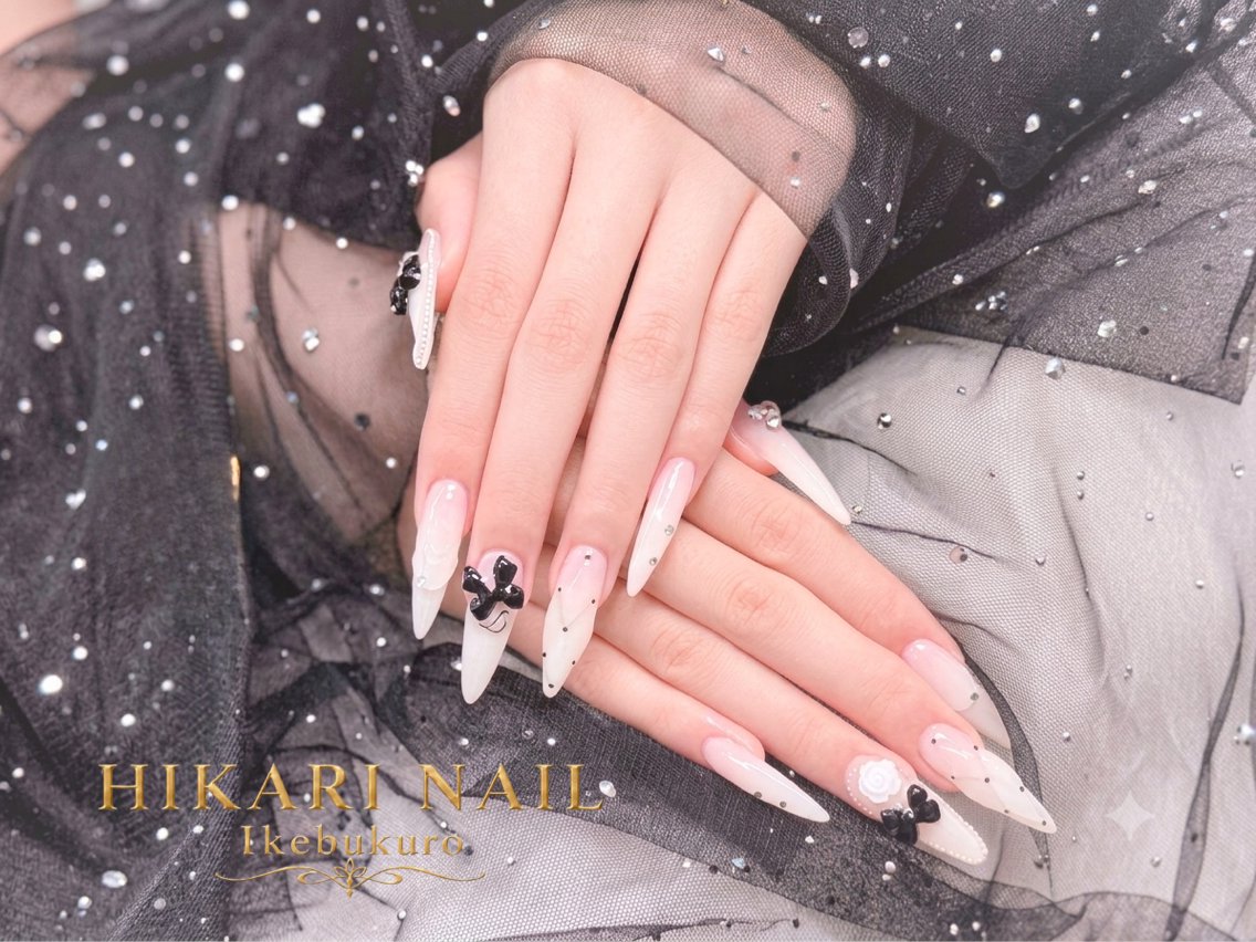 ネイル ハロウィン 持ち込み 冬ネイル クリスマス ハンドネイル HikariNail Ikebukuroのネイルデザイン