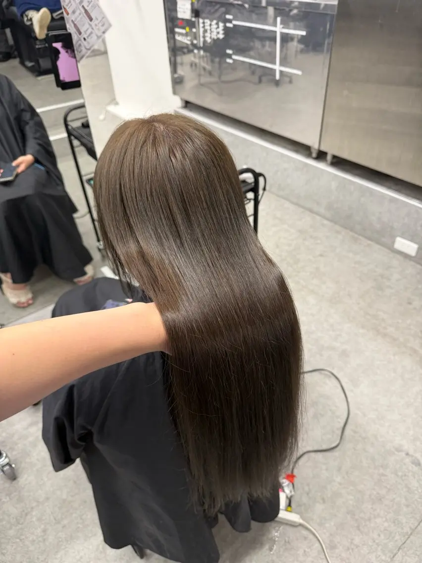 ロング カラー 🍀ブラウンベージュ sakura🍀のヘアスタイル