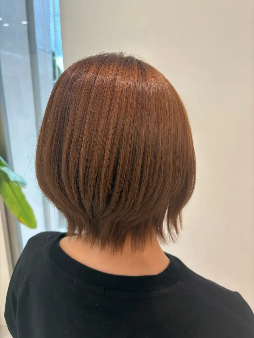 ショート カラー moi Blanc/ Aoyagiのヘアスタイル