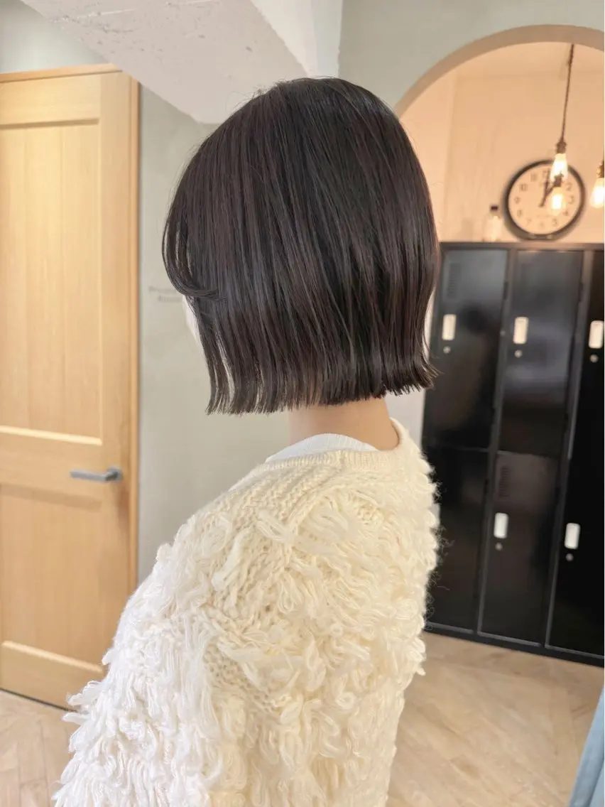 🔆小顔カット＋うる艶トリートメント　　　　　超音波アイロン付き🔆　ボブ/レイヤー/ショート/前髪の写真