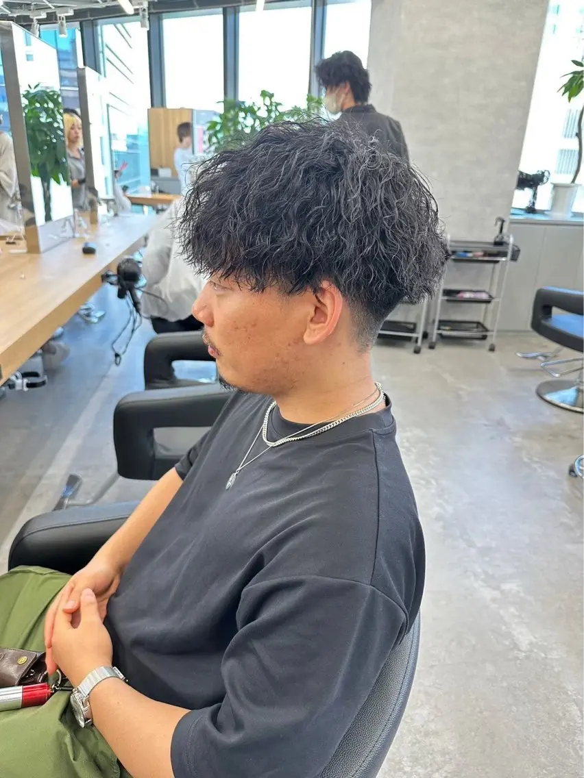 《メンズ限定》流行りのスタイルになりたい方必見🔥似合わせカット+パーマ🌀の写真