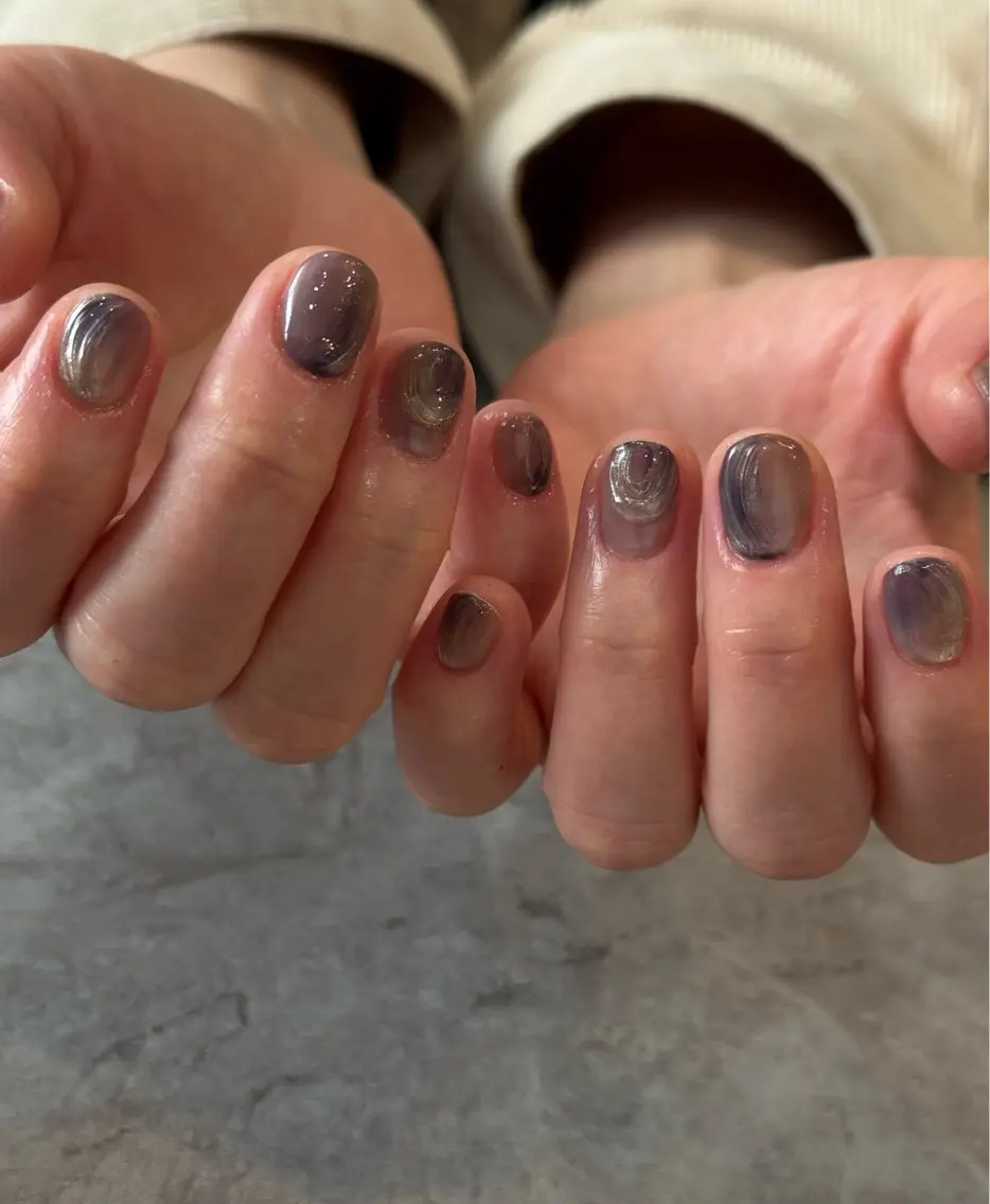 ネイル ニュアンスネイル ハンドネイル Blé nailのネイルデザイン