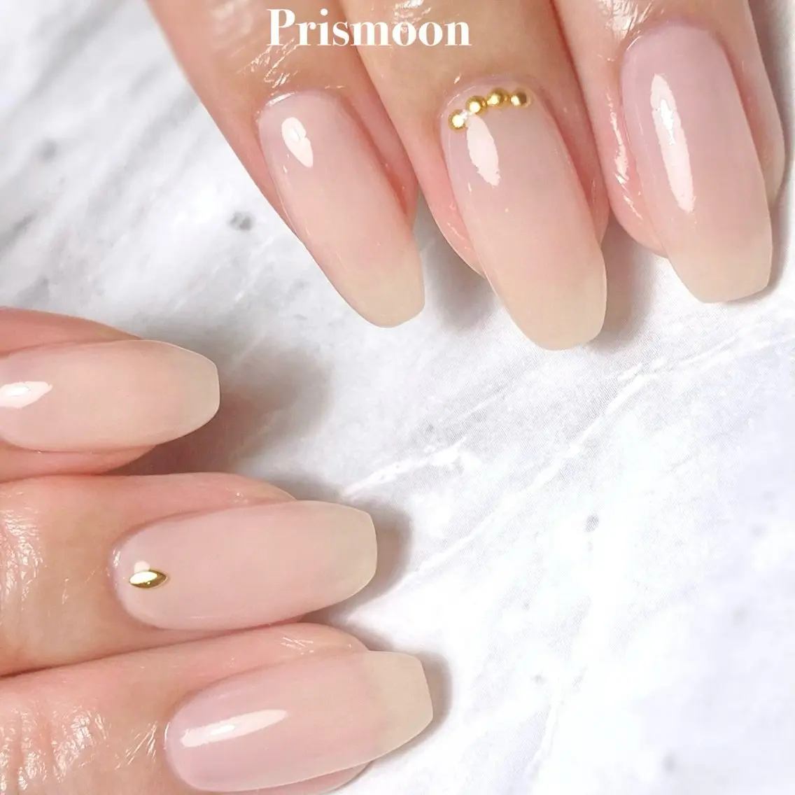 ネイル ワンカラーネイル ハンドネイル Prismoon /津市ネイルのネイルデザイン