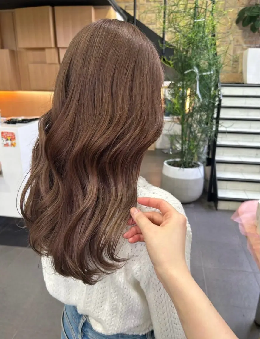 ロング ヘアカラー 髪質改善/艶カラー カイリ💕🫧のヘアスタイル