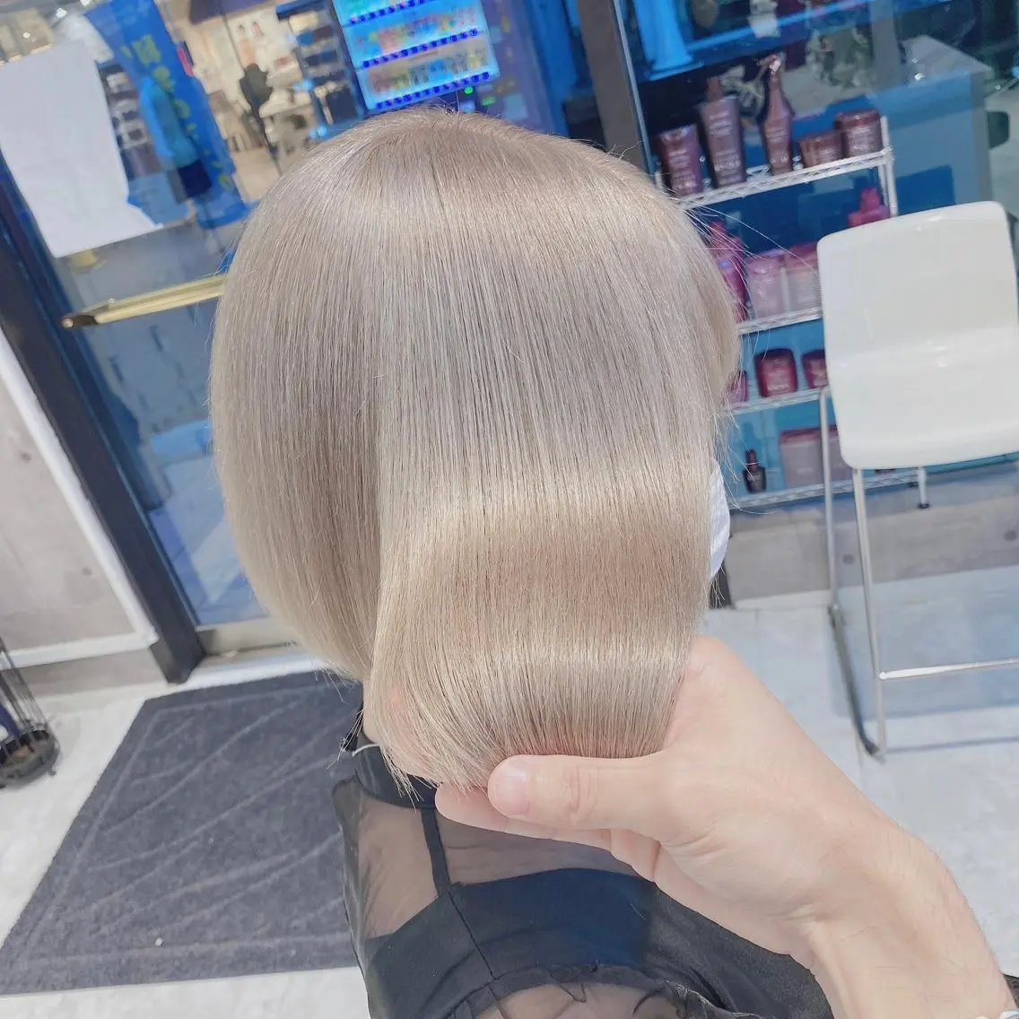 ミディアム カラー ヘアアレンジ メンズ キッズ マツエク・マツパ ブリーチの髪様 MASATOのヘアスタイル