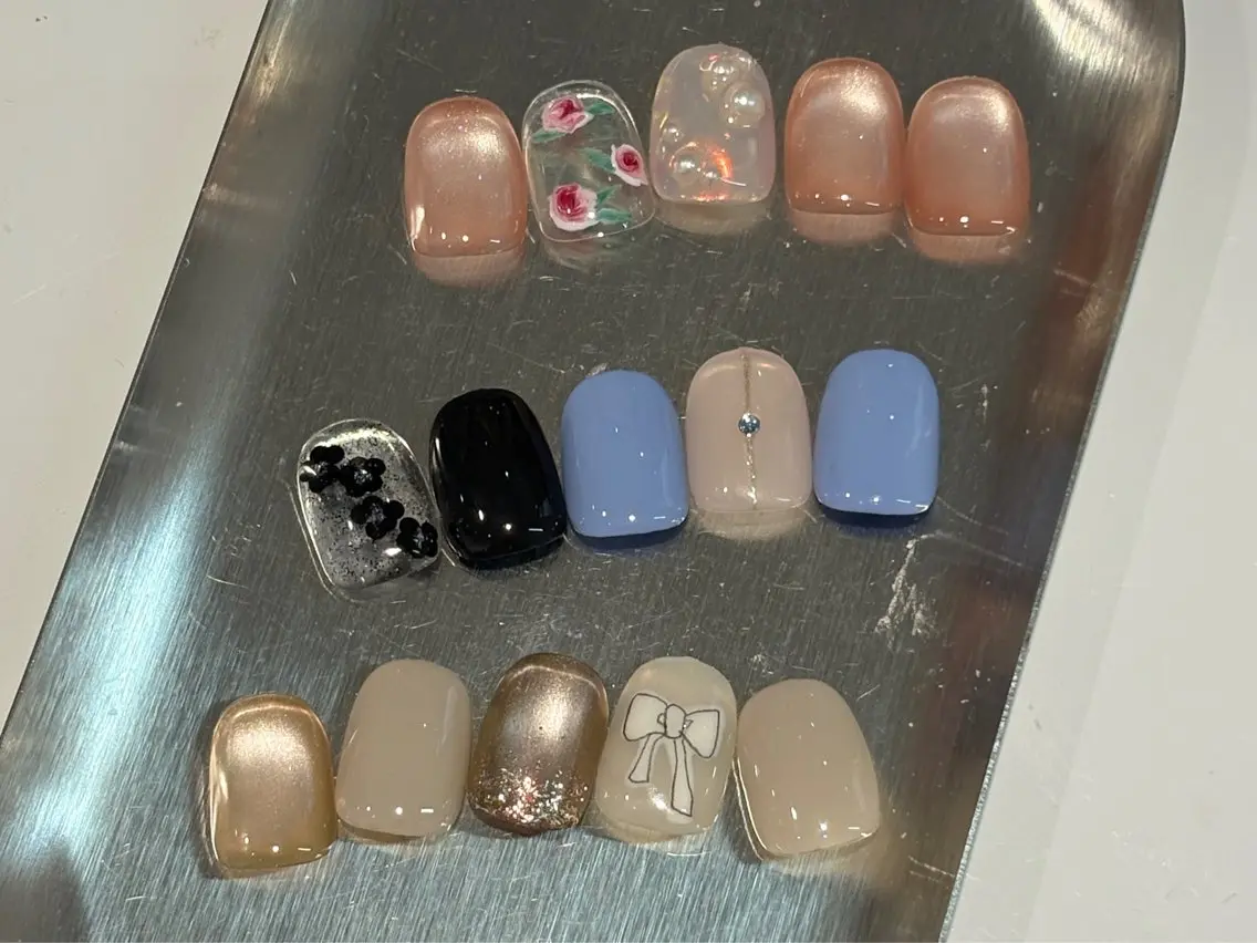ネイル アートネイル ニュアンスネイル beau'r nanamiのネイルデザイン