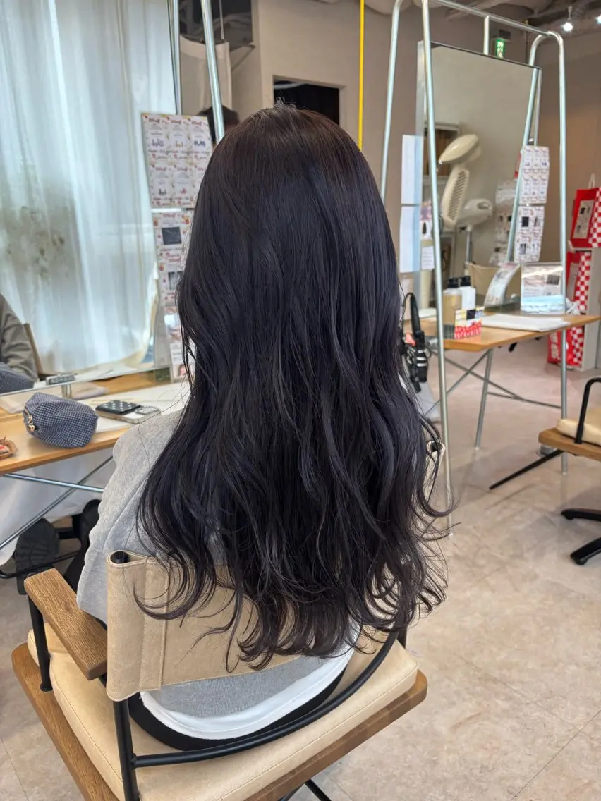 セミロング ヘアカラー トリートメント 段野吾颯 ／ベージュカラーのヘアスタイル