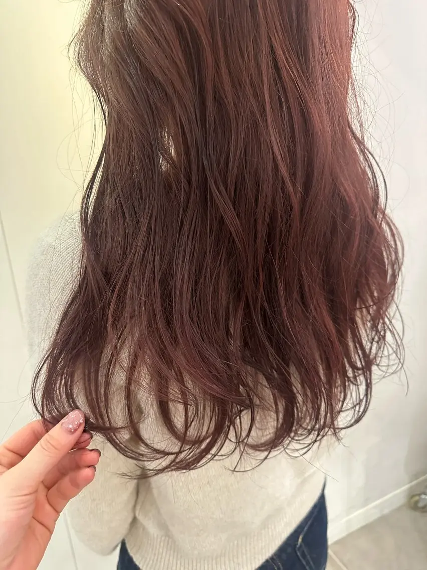 ロング カラー ベージュカラー ブリーチ ブラウンカラー 透明感カラー ダブルカラー ‎🤍ともえ‎🤍 /レイヤーカット🧸のヘアスタイル